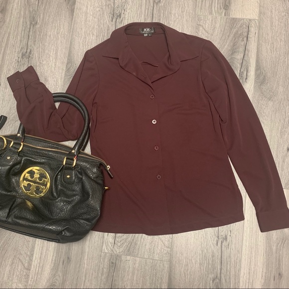 BCBG Maxazria collection button down top size S - Picture 1 of 2